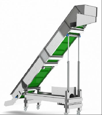 comprare Il muro laterale ondulato inclinava i nastri trasportatori NN100 NN150 NN200 online manufacture