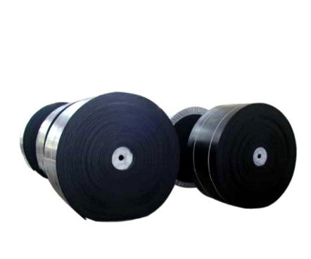 Nastri trasportatori di gomma di nylon del poliestere NN 7 strati 8.0mm neri