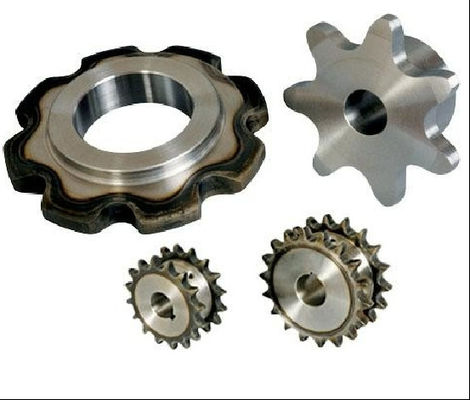 Pezzo fucinato imbussolato bronzeo su ordinazione della ruota dentata più folle della catena del rullo