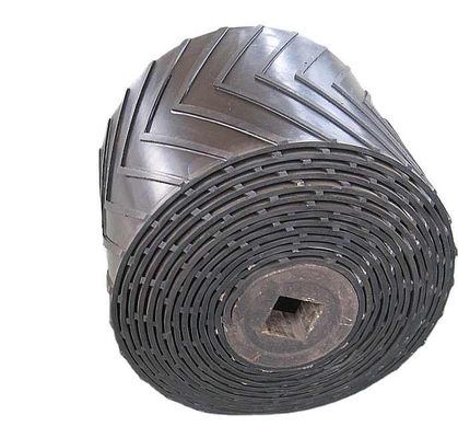 Cinture di trasportatore di gomma a spina di pesce per l'arringa per il trasporto di materiale liscio