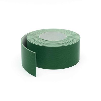 Cintura trasportatrice verde in PVC per la logistica alimentare del tabacco 4 Ply