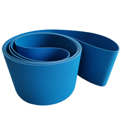 Strisce di gomma a nastro trasportatore blu con materiale nucleo NN150 e larghezza 100 mm-2200 mm